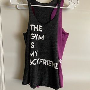 Workout tank tops